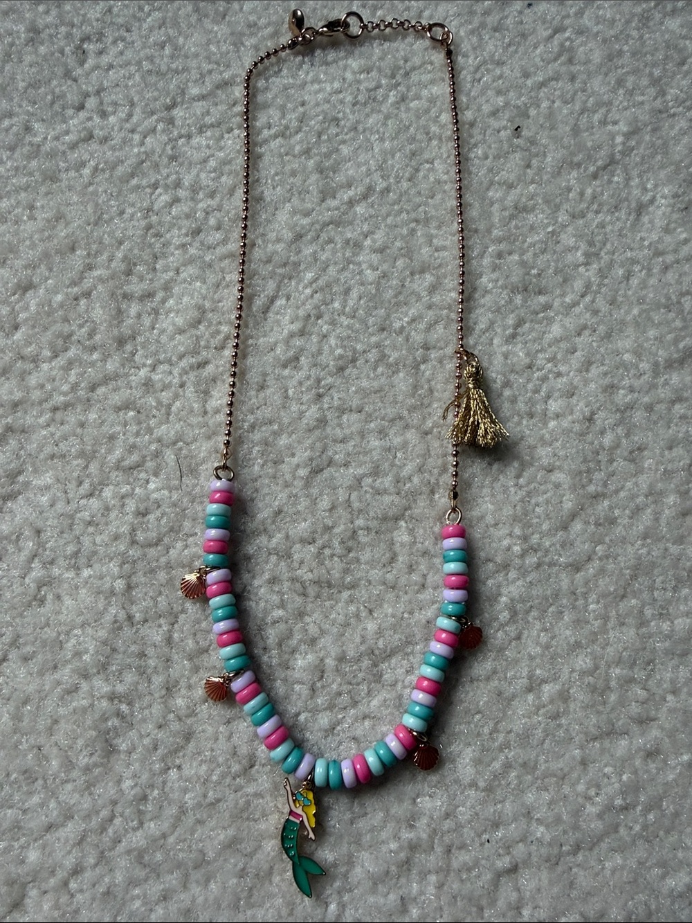 Crewcuts mermaid necklace